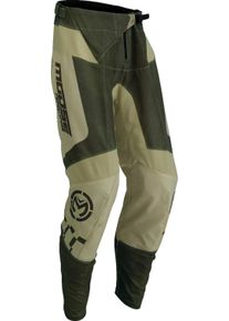 Moose Offroad Qualifier S25, stoffen broek , kleur: Lichtgroen/Groen , maat: 30
