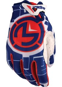 Moose Offroad SX1 S25, guantes juventud , color: Azul/Rojo/Blanco , tamaño: XS