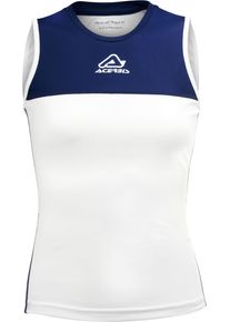 Acerbis Sports Vicky, jersey sleeveless women , color: White/Dark Blue , size: XS