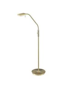 Trio Leuchten Led-Stehleuchte , Messingfarben , Metall, Kunststoff , 135 cm , Flexarm , Lampen & Leuchten, Innenbeleuchtung, Stehlampen, Stehlampen dimmbar