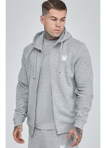 SikSilk Trainingskapuzenpullover »SikSilk Sweatjacken Essentials Full Zip Hoodie«
