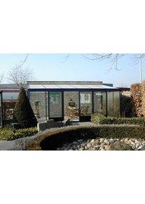 Tropic Veranda 308 Alu-Anlehngewächshaus | 16 mm Stegplatte aus Polycarbonat | ab B308xL310cm | Alu Blank oder Pulverlackiert | 12 Jahre Garantie...