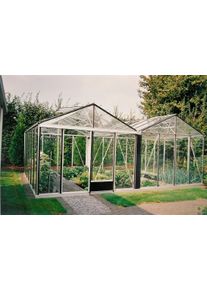 Super 626 Alu-Gewächshaus | 4 mm Sicherheitsglas | ab B626xL309cm | Alu Blank oder Pulverlackiert | 12 Jahre Garantie | hochwertiges Gewächshaus