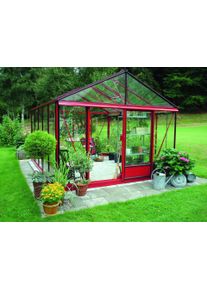 Maxi 309 Alu-Gewächshaus | 4 mm Sicherheitsglas | ab B309xL309cm | Alu Blank oder Pulverlackiert | 12 Jahre Garantie | hochwertiges Gewächshaus