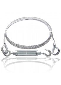 Wire Rope with Turnbuckle DIN 1480 Hook / Eye