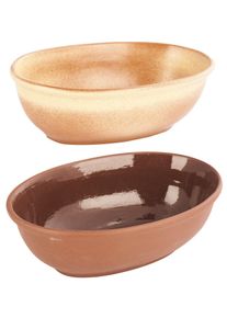 Bol ovale en terre cuite - 0,80 l