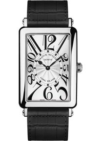 Franck Muller Long Island Quartz 40.15 x 22.9mm - 902QZACBLALLBK - Mens white dial watch with alligator leather strap