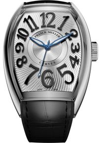Franck Muller Cintrée Curvex Automatic 40.2 x 58.7mm - CX40SCATACACACBLALLBK - Mens white dial watch with alligator leather strap