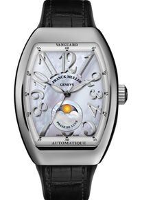 Franck Muller Vanguard Automatic 32 x 42.3 x 10.8mm - V32-SC-AT-FO-L-REL-(MOP)-OG-ALLBK - Ladies' watch with mother-of-pearl dial