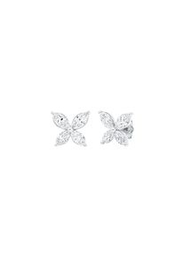 Diamond stud earrings 2x 0.82 ct (G/SI1) in 750 White gold