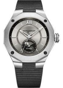 Baume & Mercier Riviera Automatic 43mm - M0A10681 - Mens watch with sand color dial and rubber strap