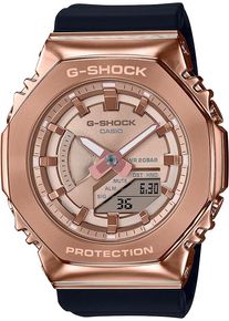 Casio G-SHOCK Small Classic 40mm - GM-S2100PG-1A4ER - Ladies' watch with rose gold-colored dial and resin strap