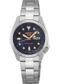 Seiko 5 Sports 28mm - SRE003K1 - Ladies' watch with blue dial and stainless steel bracelet