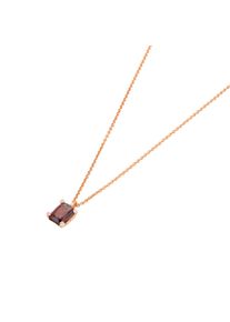 Ponte Vecchio Gioielli Iris necklace - CP1764GRR - in 750 rose gold with gemstones (1.11 carats)
