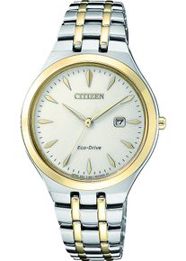 Citizen Elegant Ladies 31.8mm - EW2494-89B - Ladies watch with silver dial and stainless steel bracelet
