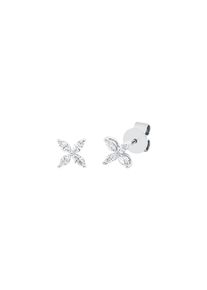 Diamond stud earrings 2x 0.115 ct (G/SI1) in 750 White gold