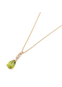 Ponte Vecchio Gioielli Iris necklace - CP1760PDR-45 - in 750 rose gold with gemstones (2.57 carats)