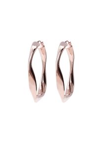 BRONZALLURE Purezza hoop earrings - WSBZ00994.R - made of bronze (rose gold-plated)