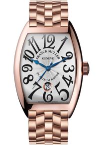 Franck Muller Cintrée Curvex Automatic Date 55.4 x 39.6mm - 8880SCDTO5NBL - Mens white dial watch with rose gold bracelet