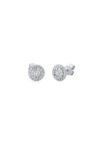 Diamond stud earrings 2x 0.505 ct (G/SI1) in 750 White gold