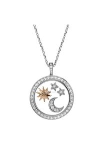 Chopard Sun, Moon and Stars Necklace with Pendant - 799434-9905 - in 750 white gold with 50 diamonds (0,4 carat)