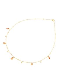 Ponte Vecchio Gioielli Iris necklace - CG1761CPY - in 750 yellow gold with gemstones (2.58 carats)