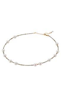 Gellner Castaway Necklace - 5-22418-01 - in 750 rose gold with 12 Akoya pearls and several diamonds (7.11 carats)