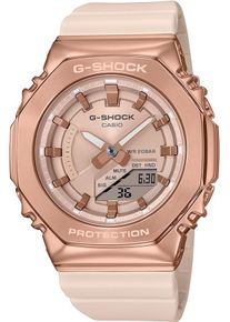 Casio G-SHOCK Small Classic 40mm - GM-S2100PG-4AER - Ladies' watch with rose gold-colored dial and resin strap