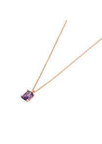 Ponte Vecchio Gioielli Iris necklace - CP1764AMR - in 750 rose gold with gemstones (0.78 carat)