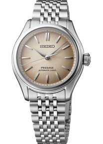 Seiko Presage Automatic 36mm - SPB523J1 - Wrist watch with brown dial and stainless steel bracelet