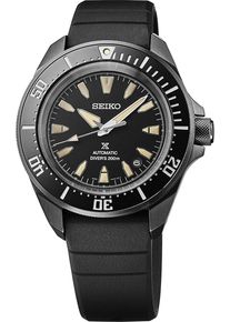 Seiko Prospex SEA Professional Diver's 41mm - SRPL15K1 - Mens watch with black dial and silicone strap