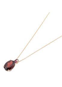 Ponte Vecchio Gioielli Iris necklace - CP1918GRR - in 750 rose gold with gemstones (8.29 carats)