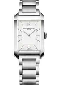Baume & Mercier Hampton Quartz 35 x 22.2mm - M0A10740 - Ladies watch with gray dial and stainless steel bracelet