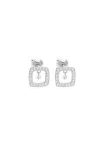 Ponte Vecchio Gioielli Vega stud earrings - CO1775BRW-P - in 750 white gold with diamonds (2x 0.23 carat)