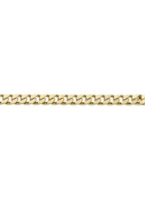 Armoured bracelet 10 mm in 585 Yellow gold in 19 cm