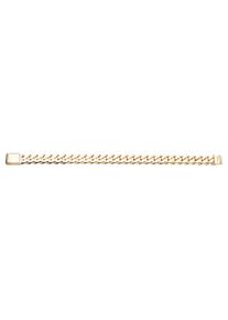 Emil Kraus Cuban Link oval diamond-plated curb chain bracelet, 10mm - 07.73.PO300m-20 - in 750 yellow gold