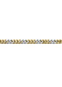 Armoured bracelet 10 mm in 585 Yellow gold in 19 cm