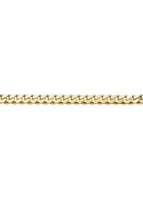 Armoured bracelet 10 mm in 585 Yellow gold in 19 cm