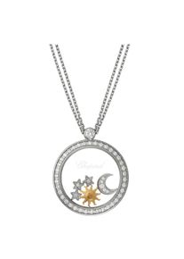 Chopard Sun, Moon and Stars Necklace with Pendant - 799450-1401 - in 750 white gold with 47 diamonds (0,75 carat)