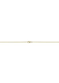 Snake chain 1 mm in 585 Yellow gold in 38 cm