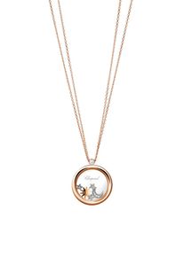 Chopard Sun, Moon and Stars Necklace with Pendant - 799450-5201 - in 750 rose gold with 9 diamonds (0,23 carat)