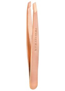 Tweezerman - Rose Gold Mini Slant Tweezer - Tweezers