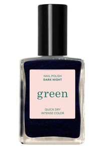manucurist - Green Nail Lacquer Dark Night - Verniz para unhas