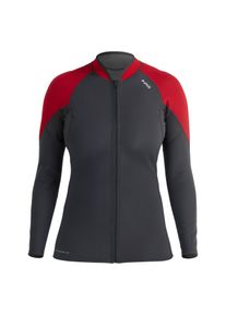 NRS HydroSkin Damen Neoprenjacke - Graphite/Salsa, L