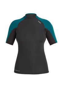NRS Neopren T-Shirt Damen Hydroskin - Graphite/Harbor, S