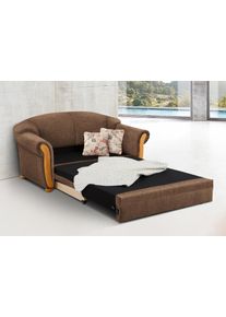 Home Affaire 2-Sitzer »Milano in braun, Größe B/H/T: 174 cm x 87 cm x 88 cm