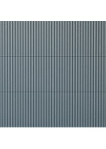 Metalen golfplaat grijs 97 x 200 mm Auhagen 52431, H0 /