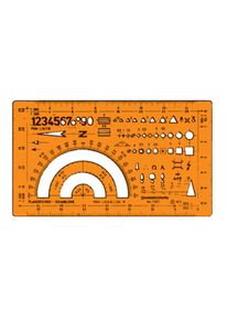 Planzeichenschablone I Standardgraph 7357,