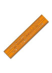 Schriftschablone Standardgraph 2024/10 mm nach DIN 1451