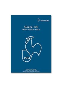 Hahnemühle Skizzenblock Skizze 120, A3 Hahnemühle 120g/m² 50 Blatt
